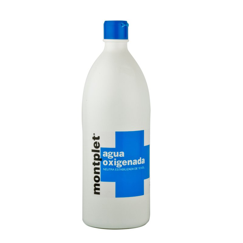 Agua Oxigenada  Montplet - Botella de 1 litro.