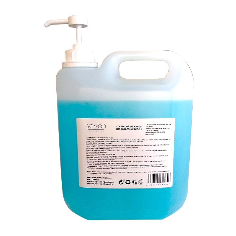Gel hidroalcohólico  Laboratorios Clarben - Botella de 5 litros