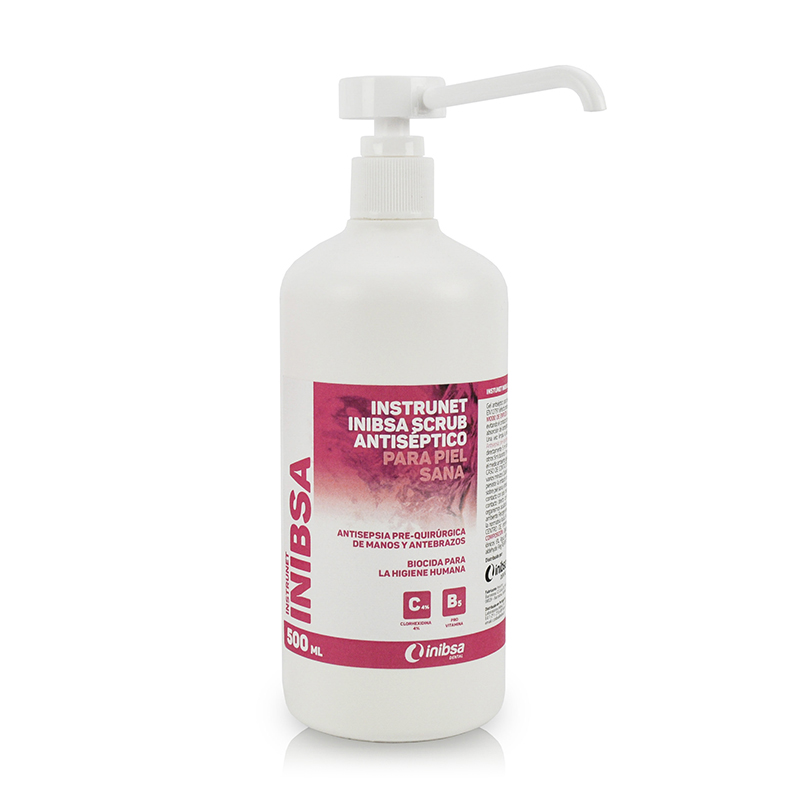 Jabón de Manos SCRUB Inibsa - Bote de 500 ml