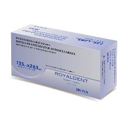 Bolsas autoadhesivas 135x283 mm. Royal Dent - 200 unidades. 