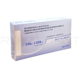 Bolsas autoadhesivas 190x358 mm. Royal Dent - 200 unidades. 