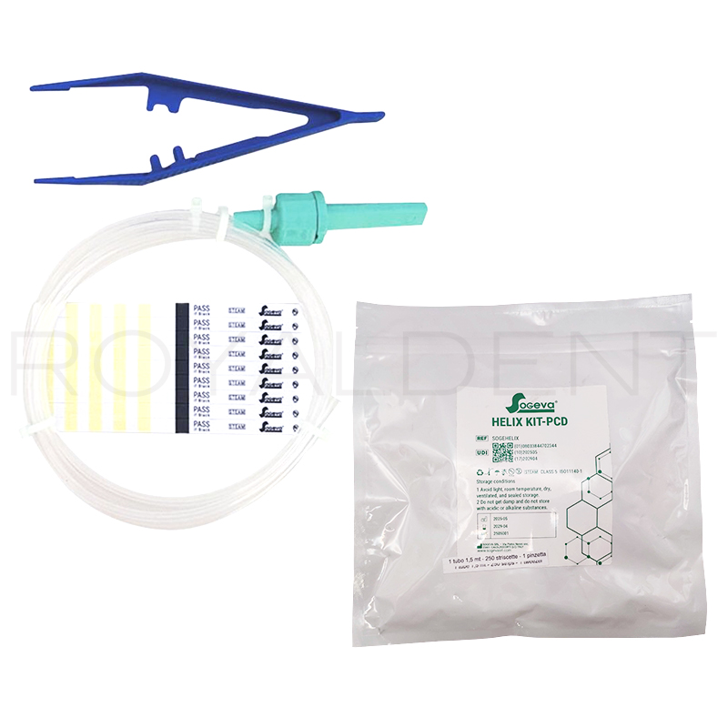 Helix test Sogehelix 250 unidades Sogeva - 1 Tubo 1.5m+250 indicadores de esterilización