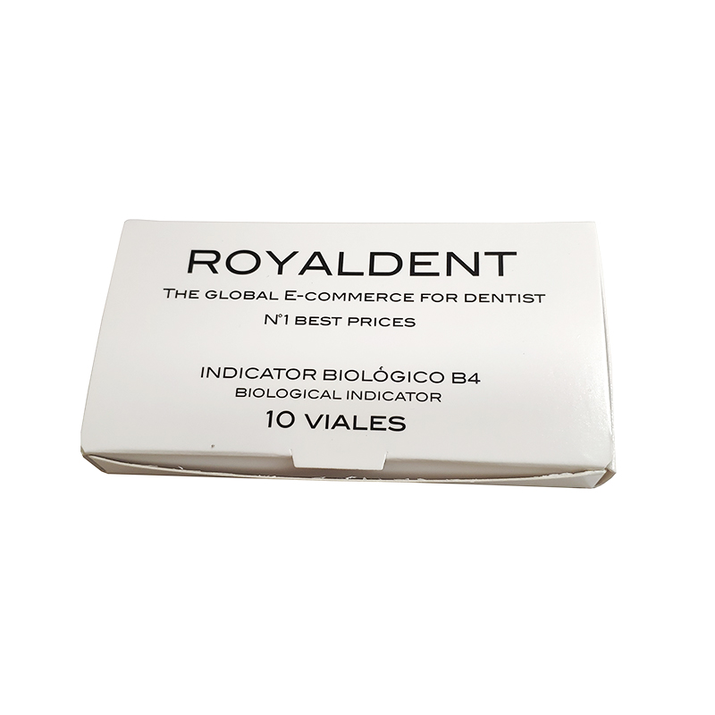 Indicador biológico universal para todas las incubadoras Royal Dent - Caja de 10 unidades.