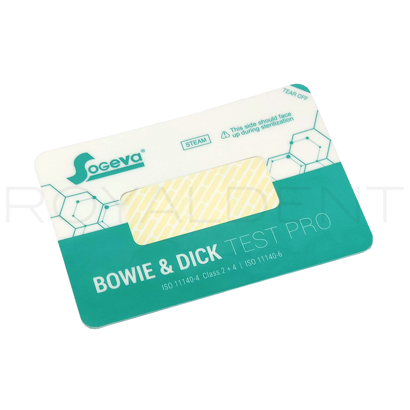 Test BOWIE&DICK  6.5 x 9.5 cm  Sogeva - unidad