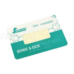 Test BOWIE&DICK  6.5 x 9.5 cm  Sogeva - unidad