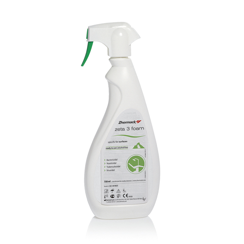 ZETA 3 FOAM 750ml Zhermack - Botella de 750 ml. con difusor de espuma