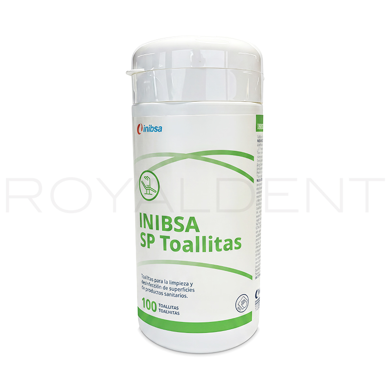 INIBSA SP TOALLITAS BOTE  Inibsa - 100 unidades.