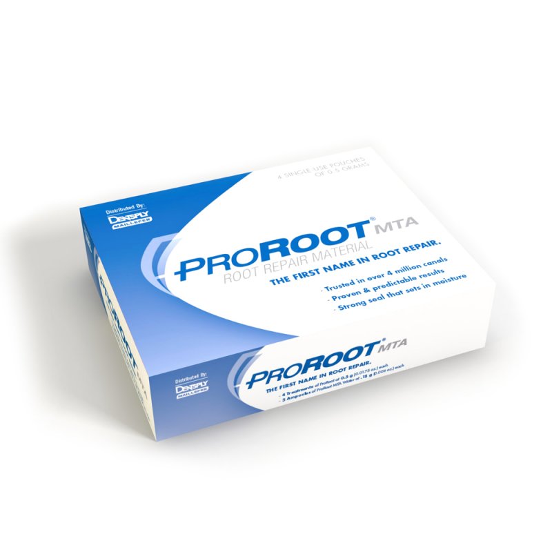 Cemento ProRoot MTA blanco A0405-400 Dentsply Sirona - 10 víales de 0,5 grs.