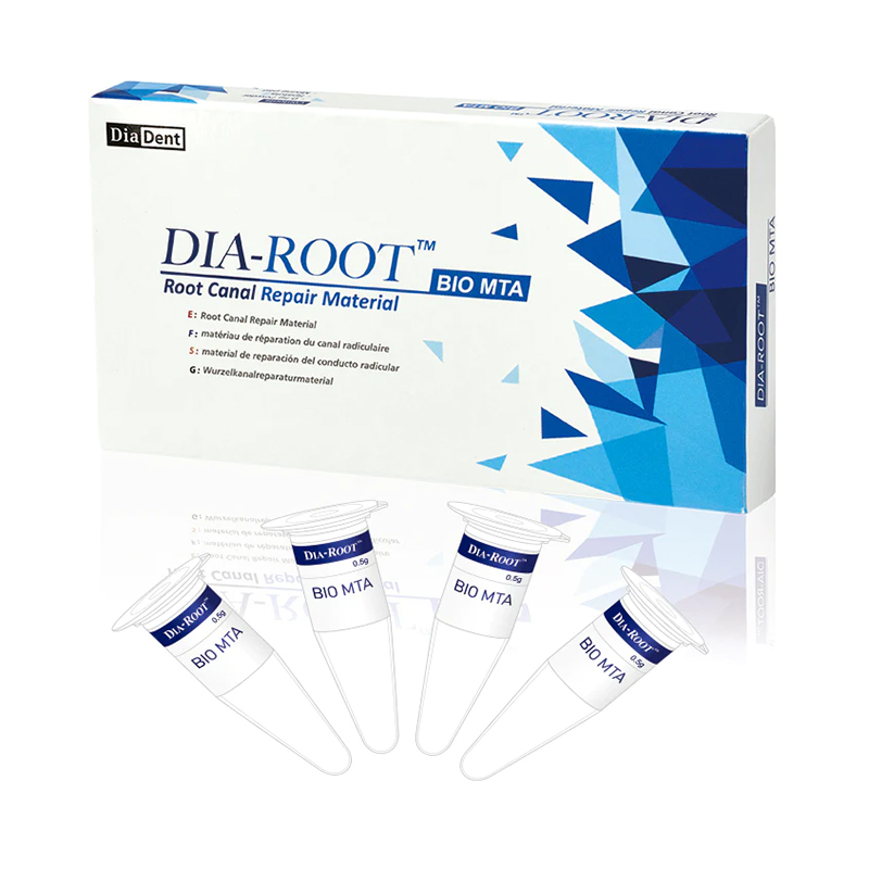 DiaRoot Bio Mta polvo Dia dent - 1 x 0,5 cápsulas, 1 bloc de mezcla y 1 espátula