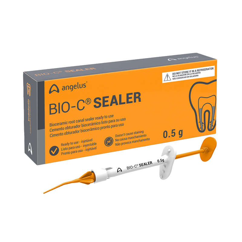 BIO-C SEALER Cemento Obturador Biocerámico Angelus - 4 jeringas de  0.5g