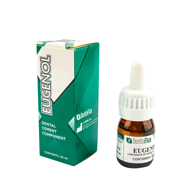 Eugenol cemento dental Dentaflux - Bote de 20 ml.