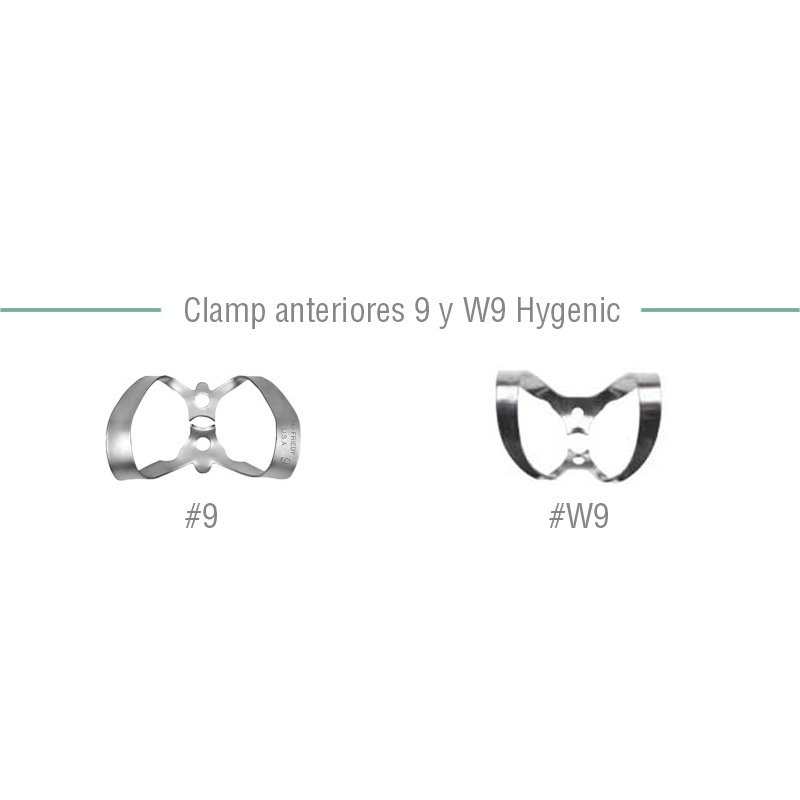 Clamp anteriores 9 y W9 Hygenic - 