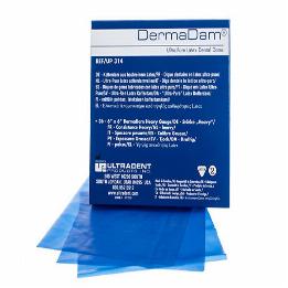 Dique de goma Dermadam Medium 0.20 mm - UP311 Ultradent - Caja de 36 unidades.