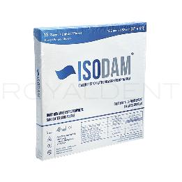 Dique de goma sin látex de alta calidad Premium Issodam - 1 caja de 15 unidades