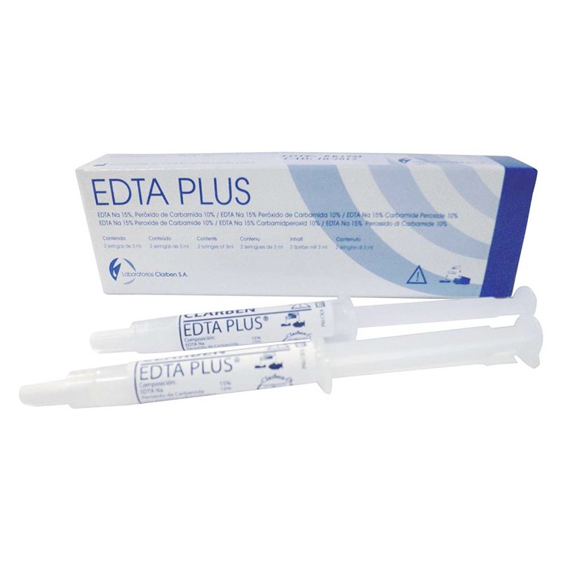 Edta Plus  Laboratorios Clarben - 2 jeringas de 3 ml.