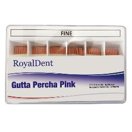 Puntas guttapercha piratas no estandarizadas Royal Dent - Caja de 100 unidades.