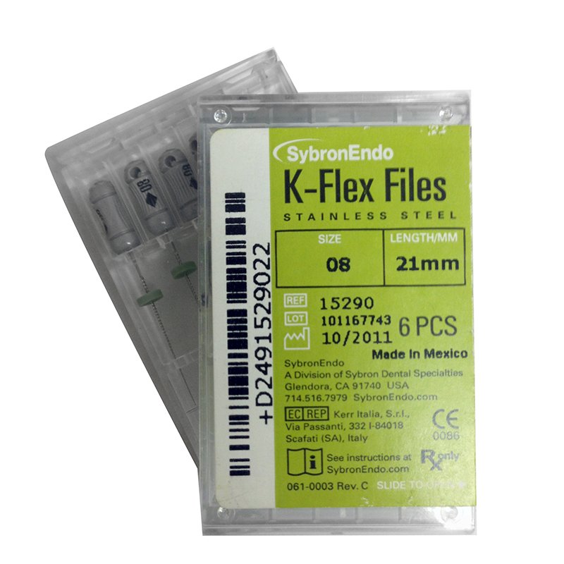 Limas K-Flexofile n 8 al 40 KerrHawe - Caja de 6 unidades.