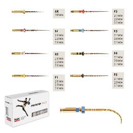 Limas Protaper Gold Dentsply Sirona - Caja de 6 unidades.