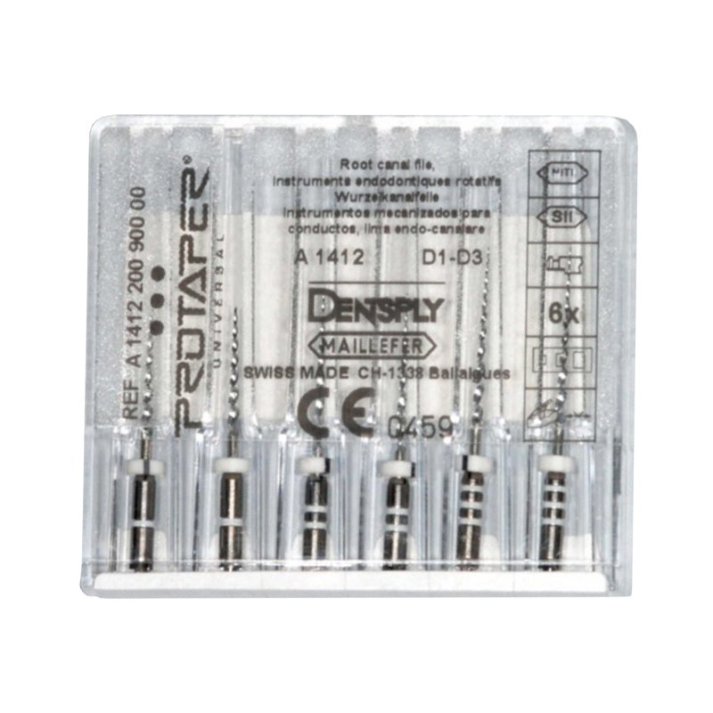 Limas Protaper Retratamiento Dentsply Sirona - Caja de 6 unidades.