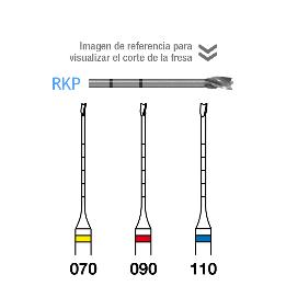 ENDO RESCUE fresa de centrado RKP.204 Komet - 2 undades, para contra-ángulo