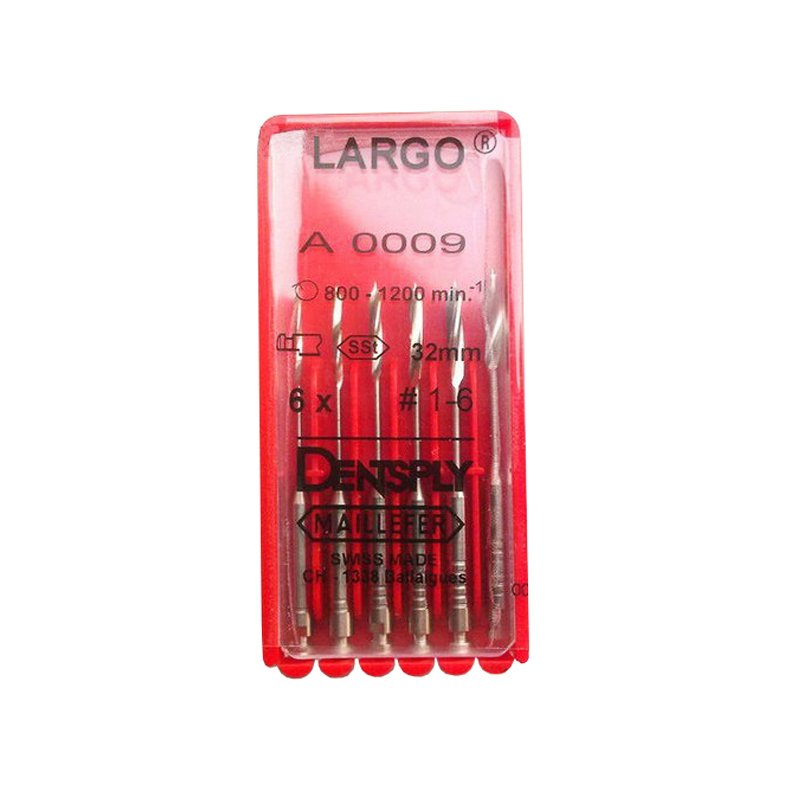 Peeso Largo 32 mm Maillefer Dentsply Sirona - Caja de 6 unidades.