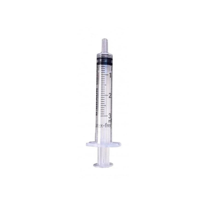 Jeringa 3 cuerpos OMNIFIX 2ml luer-lock sin látex BBRAUN - 1 Caja de 100 unidades