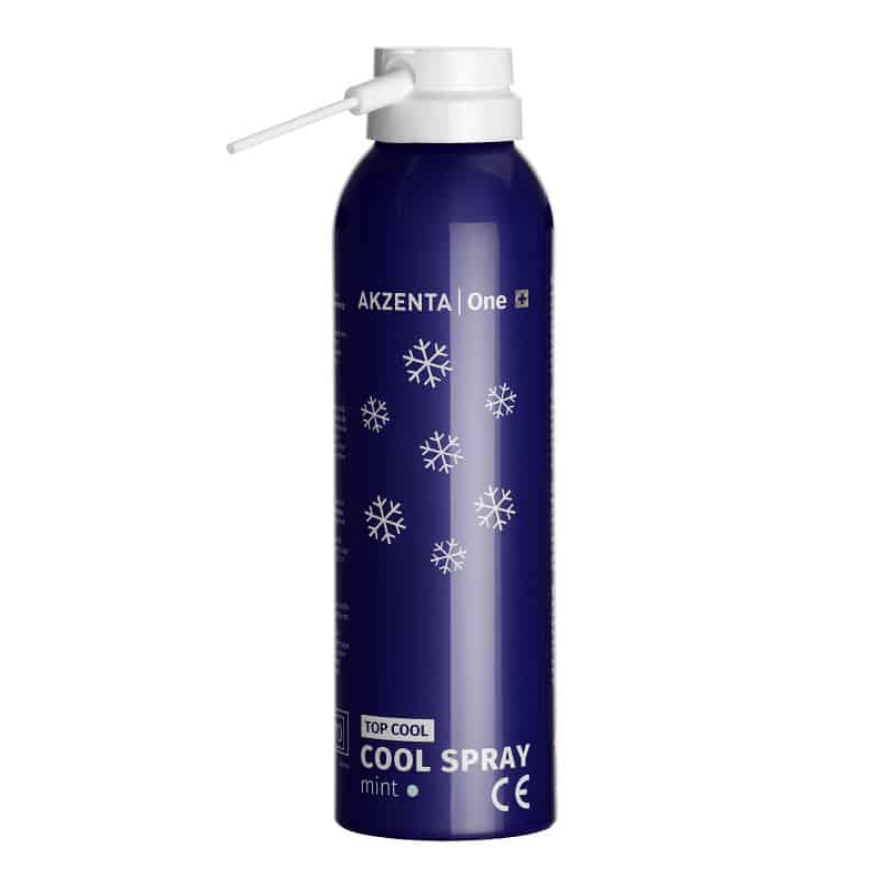 Spray refrigerante sabor menta Akzenta - Spray de 200 ml.