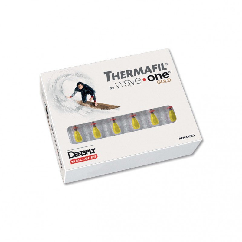 Thermafil para WaveOne Gold pack ECO Dentsply Sirona - Caja de 30 unidades.