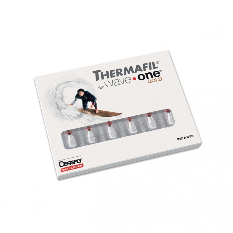 Thermafil para WaveOne Gold  Dentsply Sirona - Caja de 6 unidades.