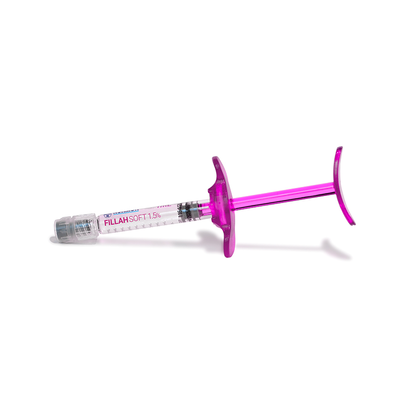 Ácido hialurónico FILLAH HYDRA 1.5% Reticulado óptimo para la corrección de líneas finas y la hidrat Laboratorios Normon - Jeringa de 1 ml.