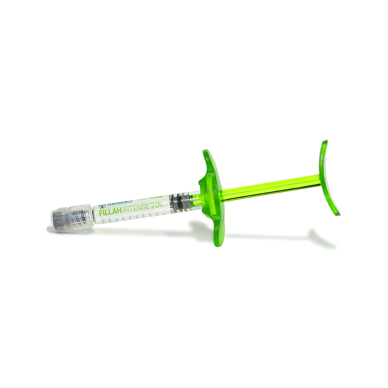 Ácido hialurónico FILLAH Intense 2%  Reticulado  restauración de volúmenes faciales profundos. Laboratorios Normon - Jeringa de 1 ml. 