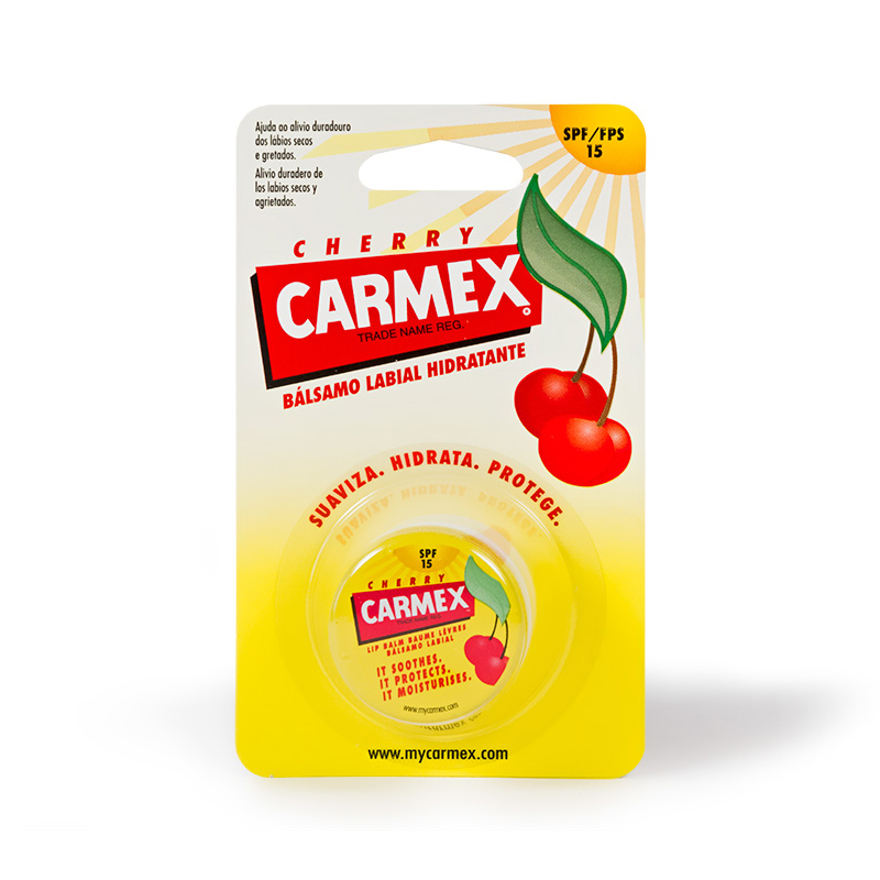 Bálsamo labial Cereza Carmex - Bote de 7.5 grs