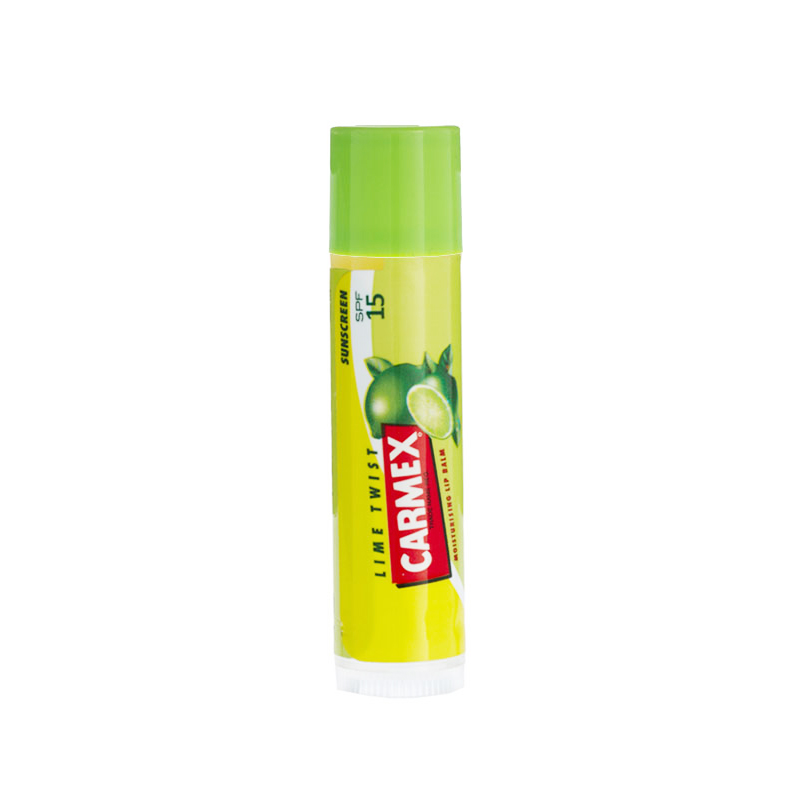 Bálsamo labial Click Stick - Lima Twist  Carmex - tubo de 4 grs