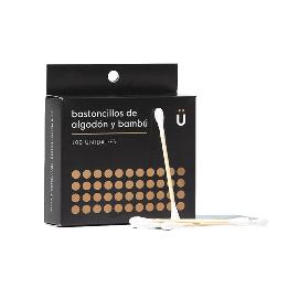 Bastoncillos naturbrush. Algodón Natural Naturbrush - Caja de 100 unidades