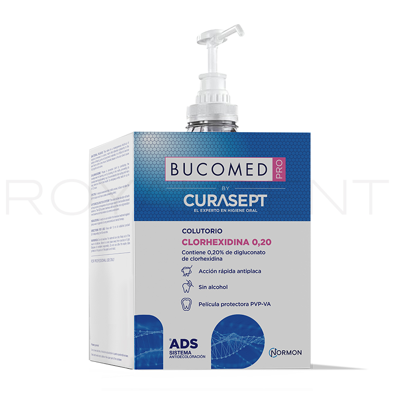 Colutorio Clorhexidina 0,20 BUCOMED CLINIC EXPERT  Normon - Botella de 5 litros