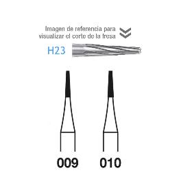 Fresas Carburo H23 Komet - Caja de 5 unidades. Para turbina.