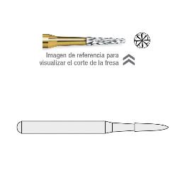 Fresas carburo 571-012 Dentsply Sirona - Caja de 5 unidades. Para turbina. 