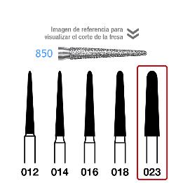 Fresas Diamante 850-314-023 FG grano medio 107 micras Komet - 