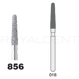 Fresas diamente modelo 4235/6 856-018 FG grano FINO Intensiv - Caja de 6 unidades. Para turbina