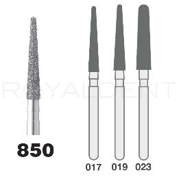 Fresas diamente modelo 850 grano SUPER GRUESO para turbina Intensiv - Caja de 6 unidades.