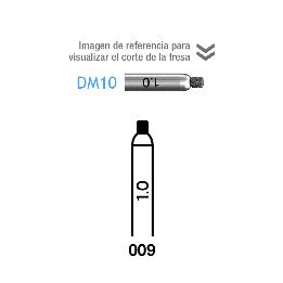 Fresas Diamante FRESAS DM10-314-009 FG PrepMarket Komet - Caja de 5 unidades. Para turbina