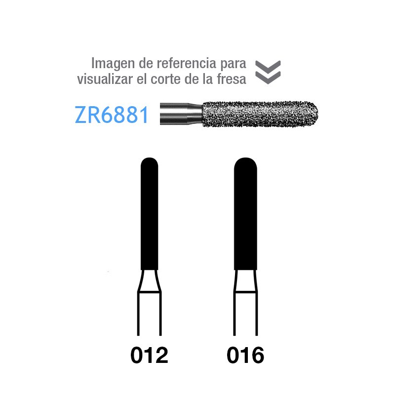 Fresas Diamante ZR6881 Komet - 