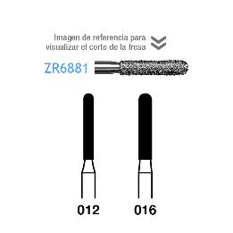 Fresas Diamante ZR6881 Komet - 