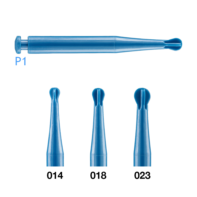 Fresas de polímero Polybur CA P1-204  Komet - Caja de 10 unidades. Para contra-ángulo