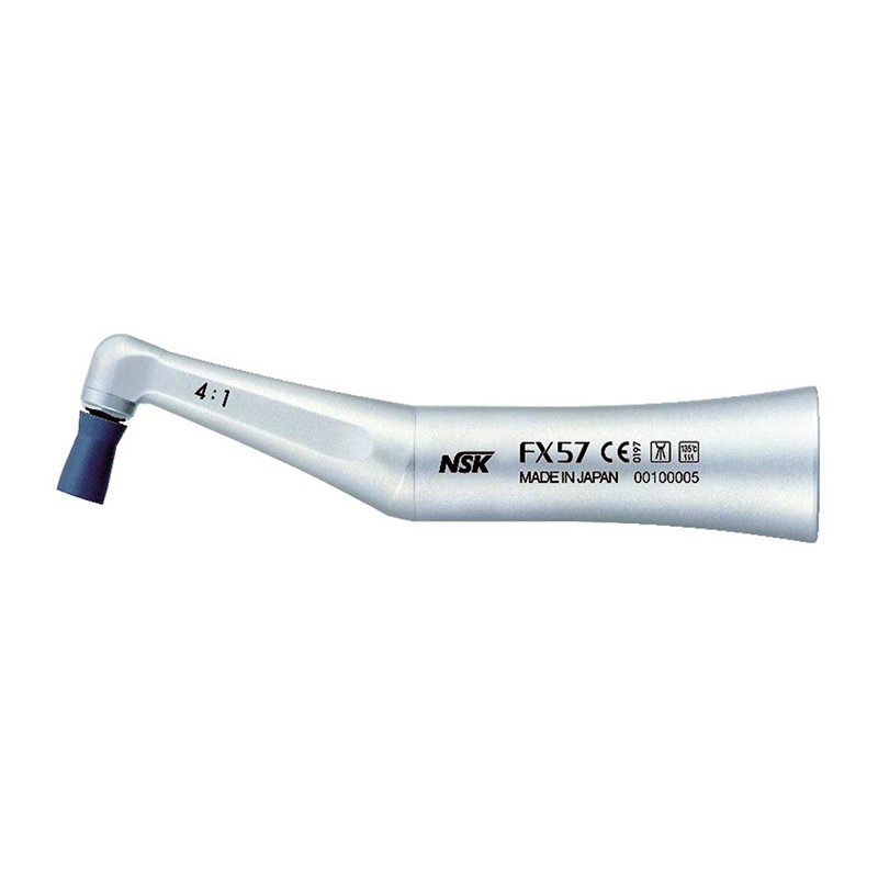 Contra-ángulo FX57 reducción 4:1 para copas y cepillos roscados NSK - Especial para profilaxis.