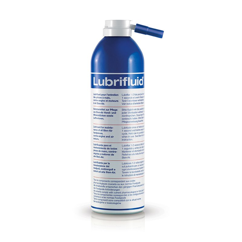 Aceite lubricante Lubrifluid 500 Bien Air - Bote de 500 ml. 