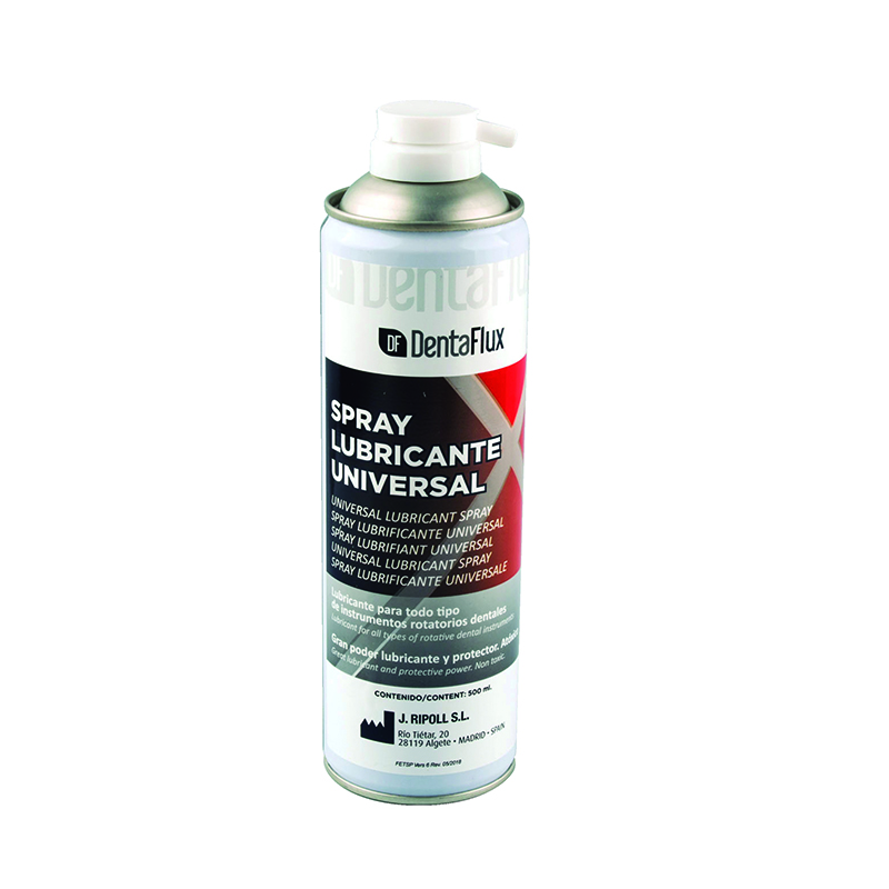 Aceite lubricante universal Spray Dentaflux - Bote de 500 ml. 