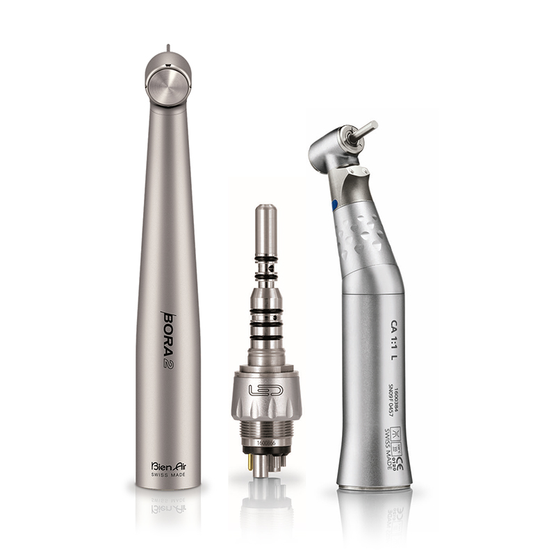 Oferta: Turbina Bora 2 LK + CA Prima 1:1 L + acople MULTIFLEX LED Bien Air - Para enlaces tipo Multiflex