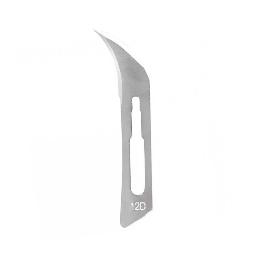 Hojas de bisturi estéril 12D Carl Martin - 100 unidades
