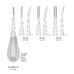 Botador Bein mango corto punta curva Bontempi - 